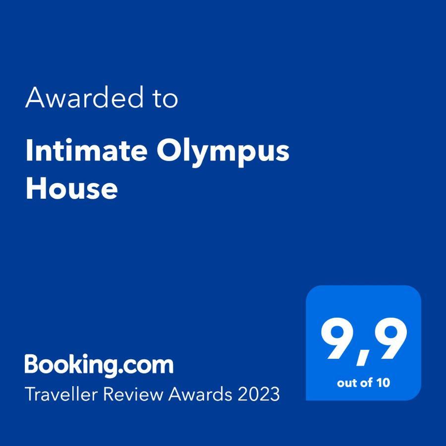 Intimate Olympus House Apartman Litóhoro Kültér fotó